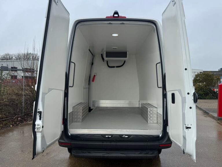 Electric refrigerated load area with brand new freezer conversion