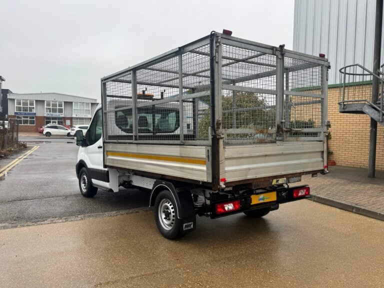 2022 (71 Reg) Ford Transit 2.0 350 EcoBlue Leader FWD L2 Euro 6 (1-Way Tipper with Full Cage) – photo 5 of 15