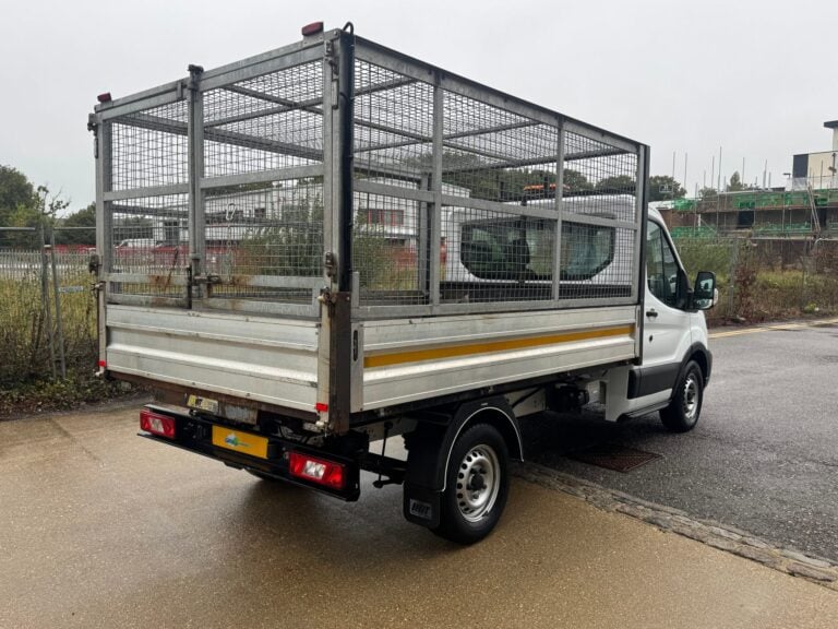 2022 (71 Reg) Ford Transit 2.0 350 EcoBlue Leader FWD L2 Euro 6 (1-Way Tipper with Full Cage) – photo 7 of 15