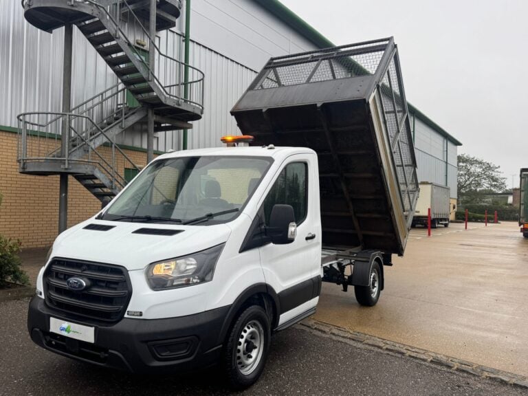 2022 (71 Reg) Ford Transit 2.0 350 EcoBlue Leader FWD L2 Euro 6 (1-Way Tipper with Full Cage) – photo 11 of 15