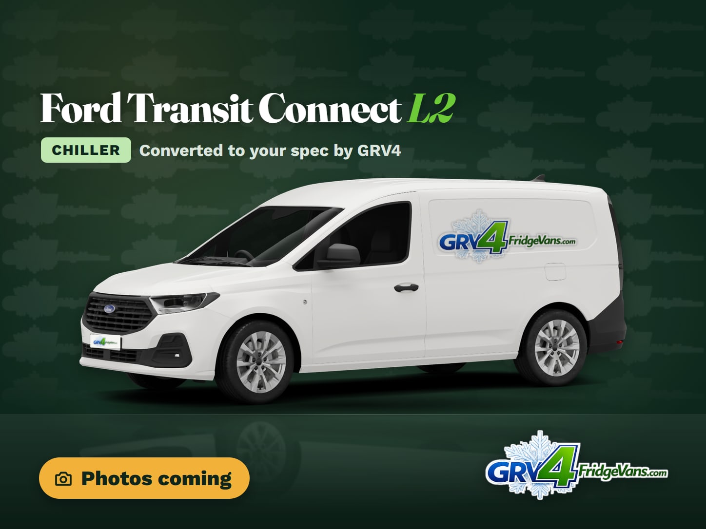2026 Ford Transit Connect L2 Refrigerated Chiller Van (illustration; photos coming. Converted to your spec by GRV4)