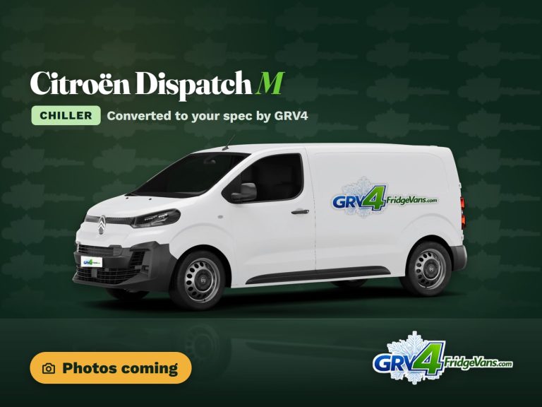 2026 Citroen Dispatch M L1 Refrigerated Chiller Van (illustration; photos coming)