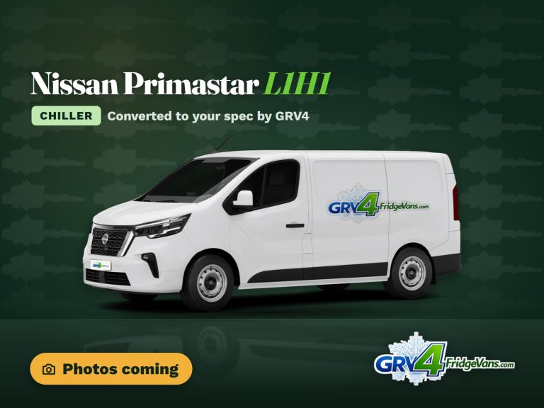2026 Nissan Primastar L1H1 Refrigerated Chiller Van (illustration; photos coming)