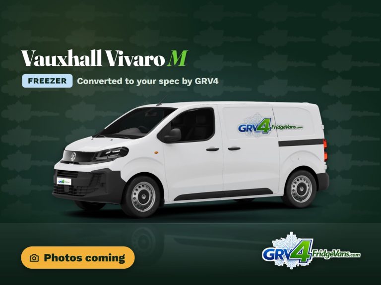 2026 Vauxhall Vivaro M L1 Refrigerated Freezer Van (illustration; photos coming)